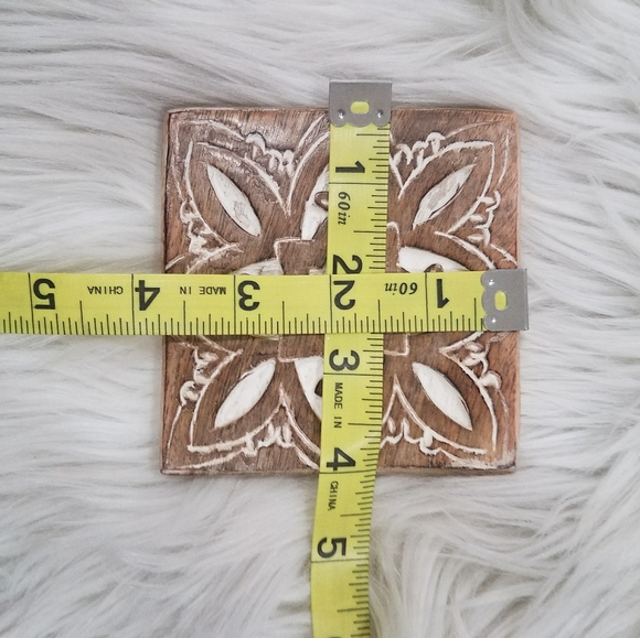 Hallmark 4 pieces wood coasters - Picture 6 of 16